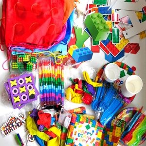 LEGO Birthday Party Decor & Favors
